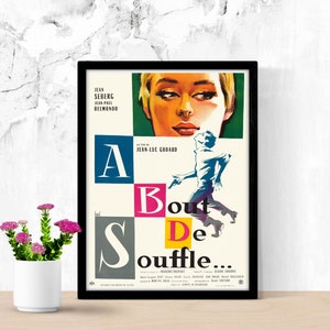 A bout de souffle - poster 30 x 40
