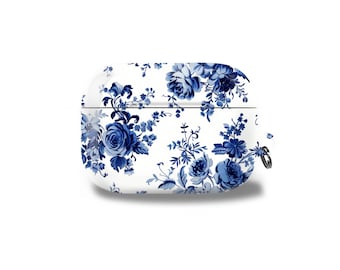 Toile Apple AirPods 4 Case, Pixel Buds case  Floral cover fits AirPods Pro, Pro 2, airpods 1/2, Samsung buds case, Google Pixel Buds pro