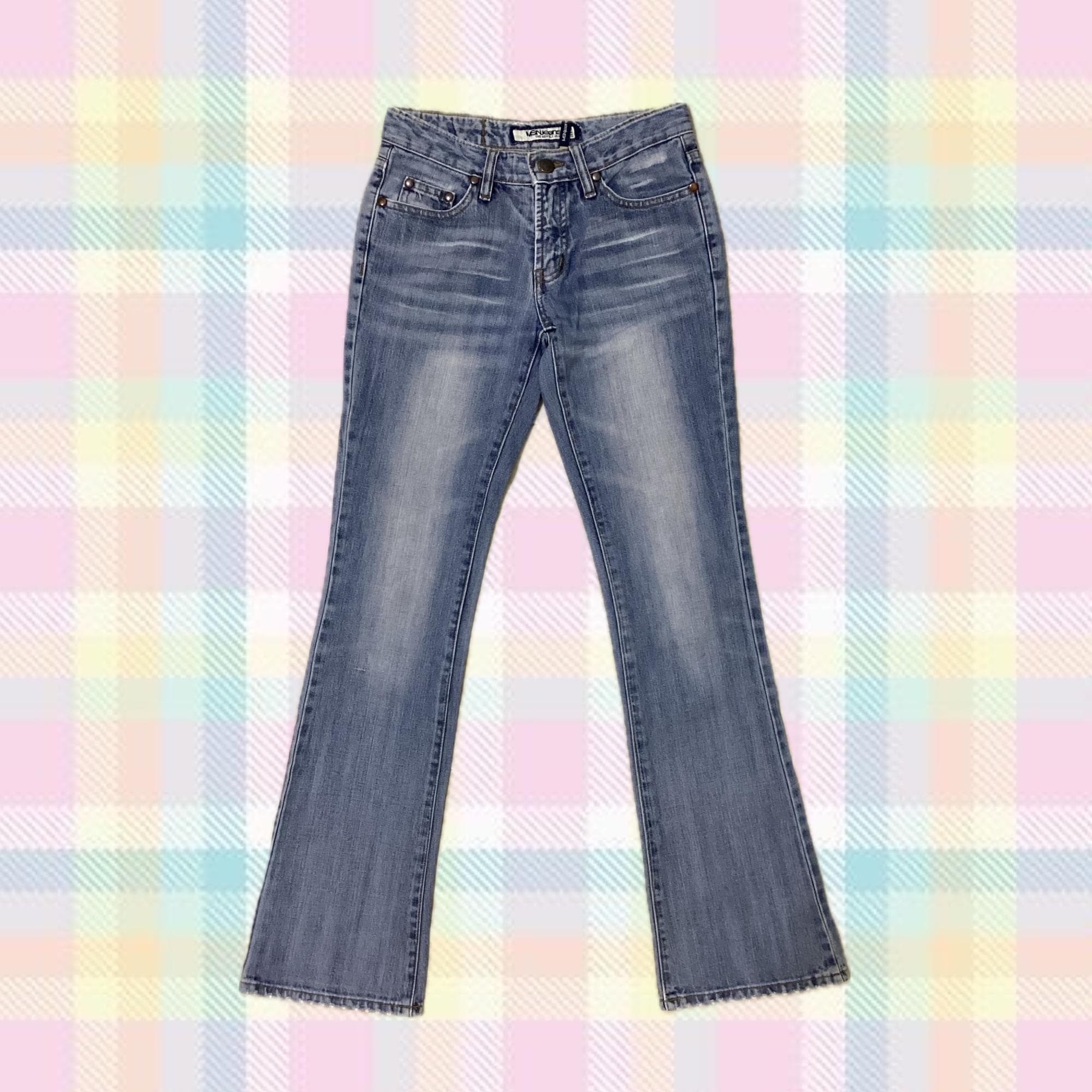 babylclub bmc twinkleskullt Y2K グランジ Vintage Grunge Y2k Mcbling 2000s 90s Harajuku Rock Grunge Blue