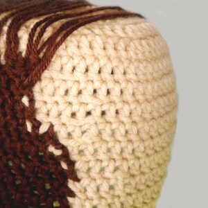 Combover Beanie - Create Your Own Comb Over Hairstyle with Skin and Hair Colors - Funny Customized Hats