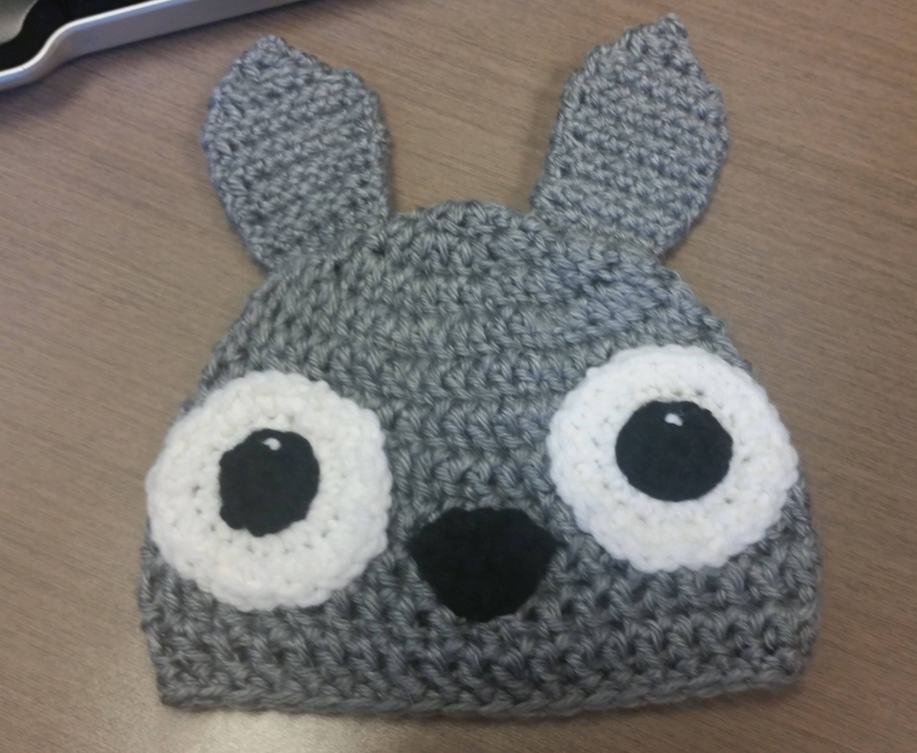 Crochet Totoro Hat Cartoon Costume Hat 