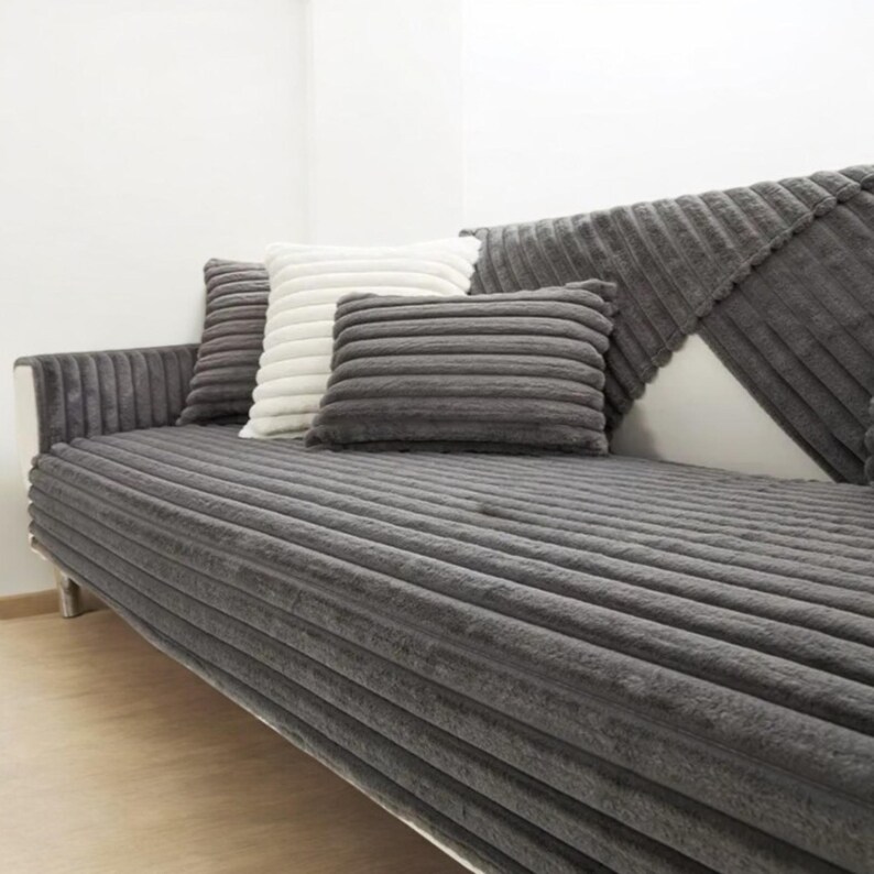 Soft Nonslip Sofa Covers Thick Petfriendly Couch Protector Durable