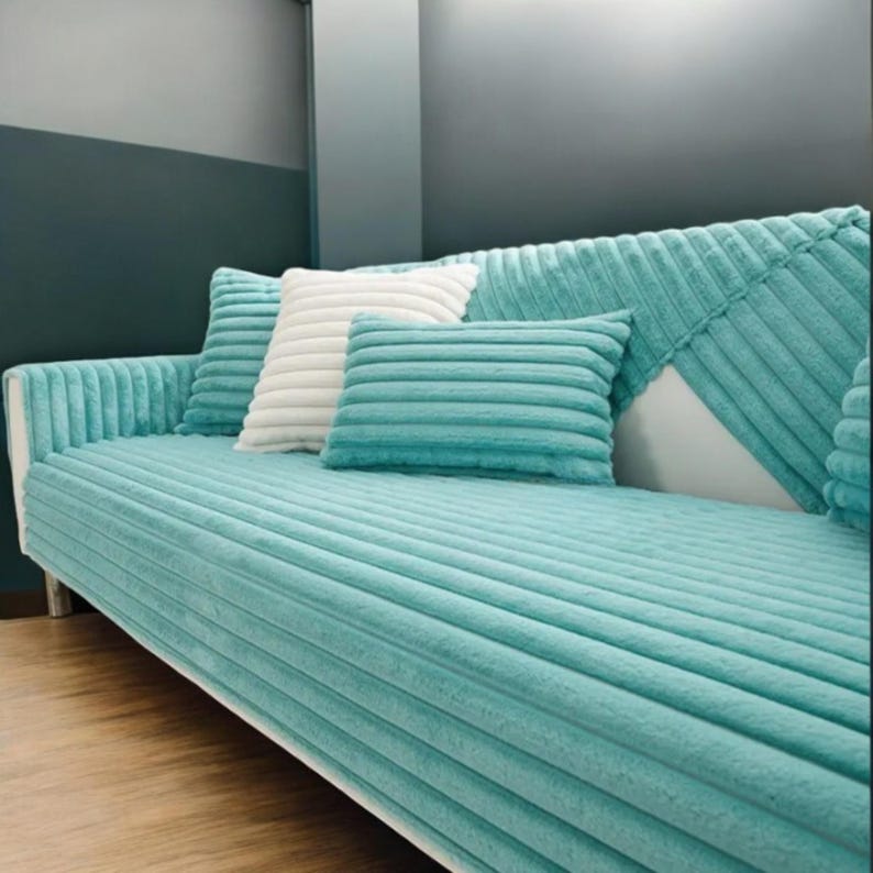 Soft Nonslip Sofa Covers Thick Petfriendly Couch Protector Durable