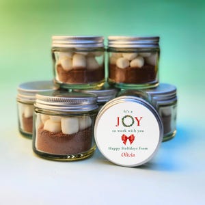Hot Cocoa Shots Bulk Christmas Gift Hot Cocoa Favor Corporate Gift Hot Chocolate Coworker Gift Idea Chocolate Shot Wedding Custom PartyFavor