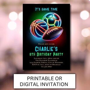 boys neon birthday
custom sports invite
edit your own
sport invitation
editableinvitation
sports theme invite
Birthday invitation
boy 8th birthday
sports boys birthday
sports-themed invite
sports birthday
first birthday boy
minimalistic summer sports