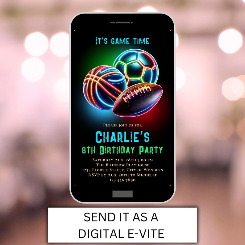 boys neon birthday
custom sports invite
edit your own
sport invitation
editableinvitation
sports theme invite
Birthday invitation
boy 8th birthday
sports boys birthday
sports-themed invite
sports birthday
first birthday boy
minimalistic summer sports