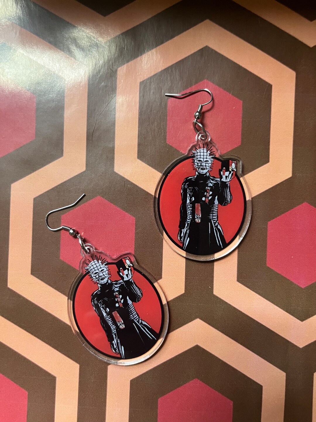 Hellraiser Pinhead Earrings - Etsy