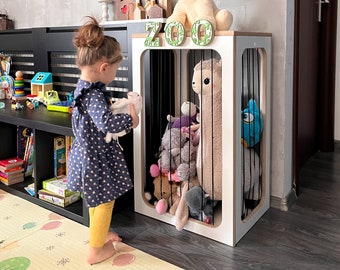 Buy Zoo Stuffed Toy Storage, Teddy Storage, Organizer for Plush