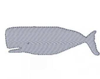 Nautical Whale Machine Embroidery Design Embroidery Font
