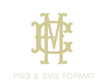 Download Interlock Monogram Etsy