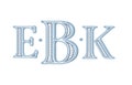 2" and 3" Inch Ryan Open Ribbed Satin Stitch Serif Type Boy Monogram Stacked Embroidery Font 4x4 BX instant download PES Herrington Design