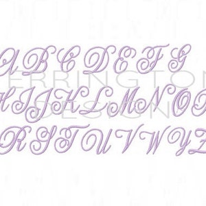 2 and 3 Inch Interlocking Monogram Embroidery Font - Etsy