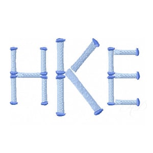 2&quot; Bamboo Font Embroidery Font Design Instant Download Font 4x4 5x7 6x10 PES BX All Formats