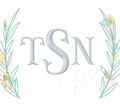 2 sizes Embroidery Font 2