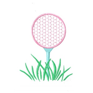Golf Preppy Embroidery Design Monogram Font Satin stitch Instant Download PES BX All Formats Herrington Design