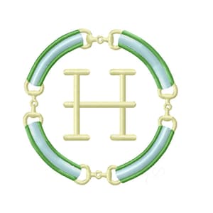 8 sizes Satin Stitch Horse Bit Horsebit Equestrian Embroidery Design Frame Instant Download BX PES Herrington Design
