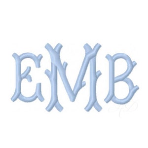 12 sizes Embroidery Font Package Blair Satin Stitch Vine Monogram Sale Embroidery Font BX Instant download PES