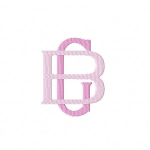 2&quot; Two Type Overlap Fill Stitch Fishtail Font Fish Tail Embroidery Sale 4x4 5x7 Hoop Instant Download PES