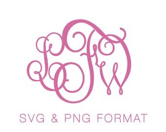 King Street SVG PNG Monogram Font voor Cricut Afdrukbare Heatpress Laser Machine Herrington Design Instant Download