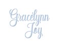 1.5" Inch Gracelynn Modern Script Monogram Curl Calligraphy Interlocking Embroidery Font Instant Download Initials PES BX Herrington Design