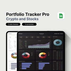 Stock & Crypto Portfolio Tracker Pro for Google Sheets