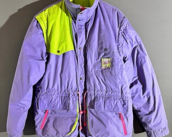 Vintage Ski Jacke Daunenjacke Outdoor Jacke 80s 90s Gr. M/L