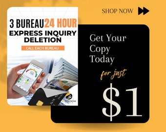 May include: A black and white graphic with the text "Get Your Copy Today for just $1" and "KJ Financial Group". The graphic is on a yellow background.