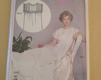 Margaret Pierce MP102 Ladies Gowns French Hand Sewing Pattern sizes 6 to 18