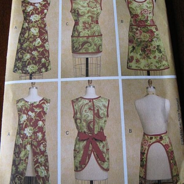 Butterick Waverly 5263 Easy Apron Pattern All sizes UNCUT