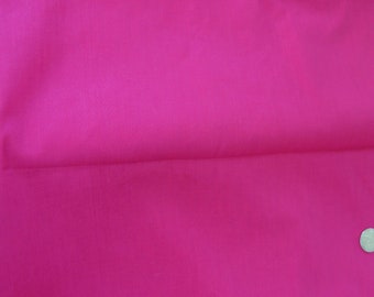 Superfine Lightweight Fuchsia Pink SILK Yardage Fabric 6+ Yards