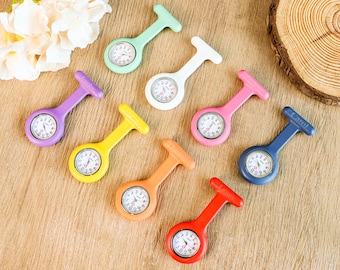 Custom Nurses Pocket Watch,Personalized Name Watches To Nurses,Student Nurse Graduation,Gift for Nurses, Midwives, and Vet.