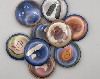 Peak Achievement Individual Buttons #1