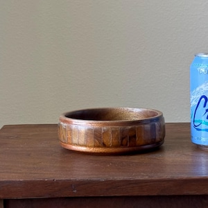 Vintage Mid Century Wood Bowl