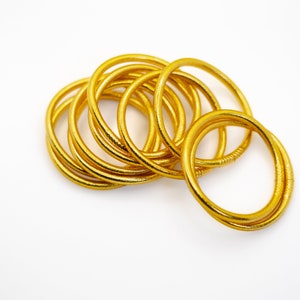 Thick Kumlaï Buddhist Bangle Bracelet