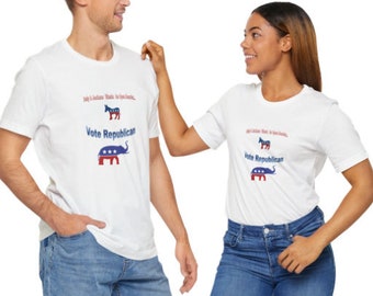 jackass open boarder vote republican tee shirt