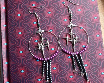 Daughter of Darkness - Shadowheart-inspired Earrings from Baldur's Gate 3