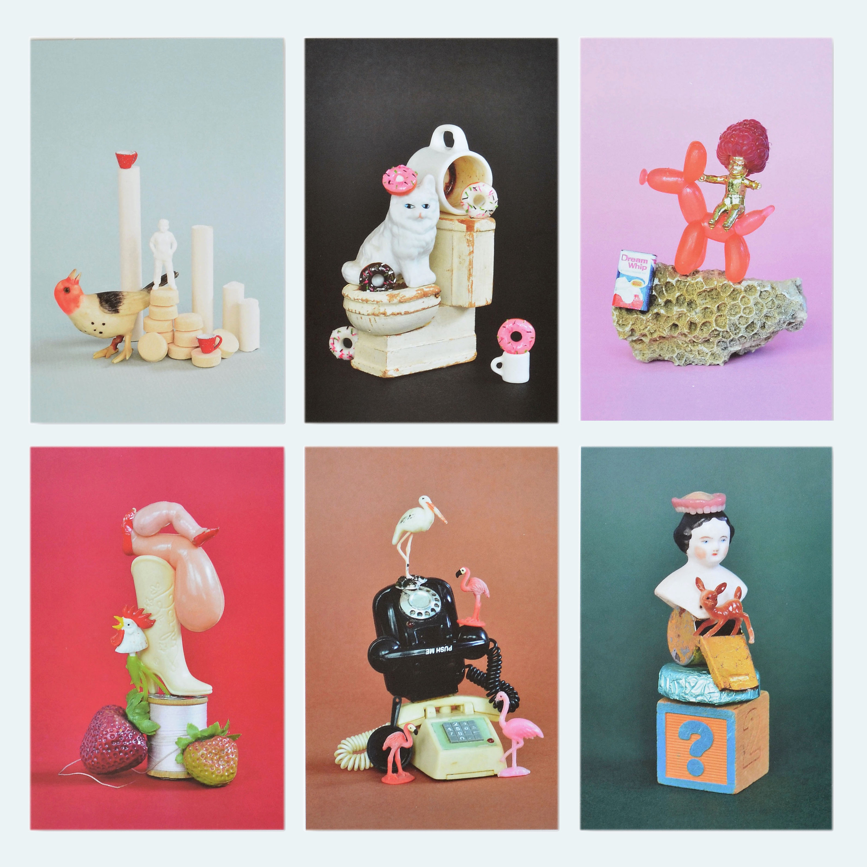 6 Postcard Set | Small Stacks Still Life Photography