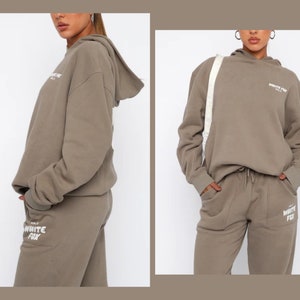 The White Fox Hoodie Tracksuit Casual Daywear Leisure Hoodie Offstage Sweatpants Lounge Wear Oversized Hoodie White Fox Merch image 6