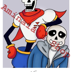 Sans and Papyrus