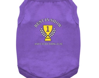 Best in Show Dog Tank Dachshund T-Shirt