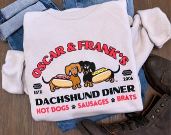 Sweat-shirt Oscar & Frank's Dachshund Diner