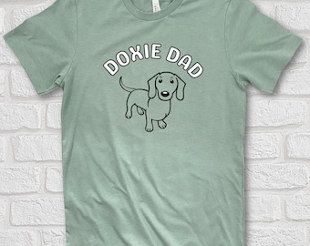 Doxie Dad Dachshund T-Shirt