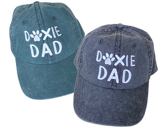 Doxie Dad Embroidered Dachshund Ball Cap