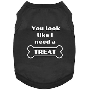 Camiseta sin mangas con diseño de perro salchicha &quot;Parece que necesito una golosina&quot;