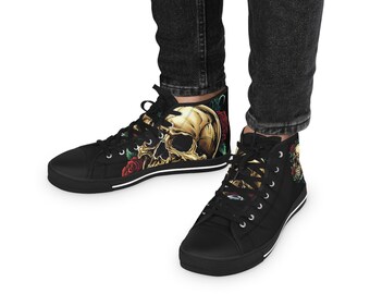 Sneakers homme Skull and Roses unique