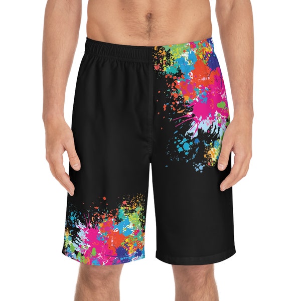 Maillot long Unique Tâche de peinture Homme