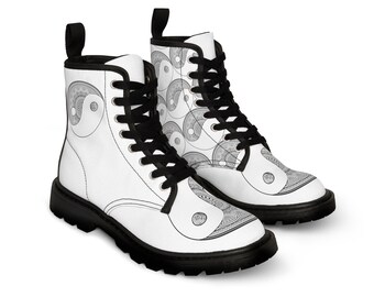 Yin Yang men's boots