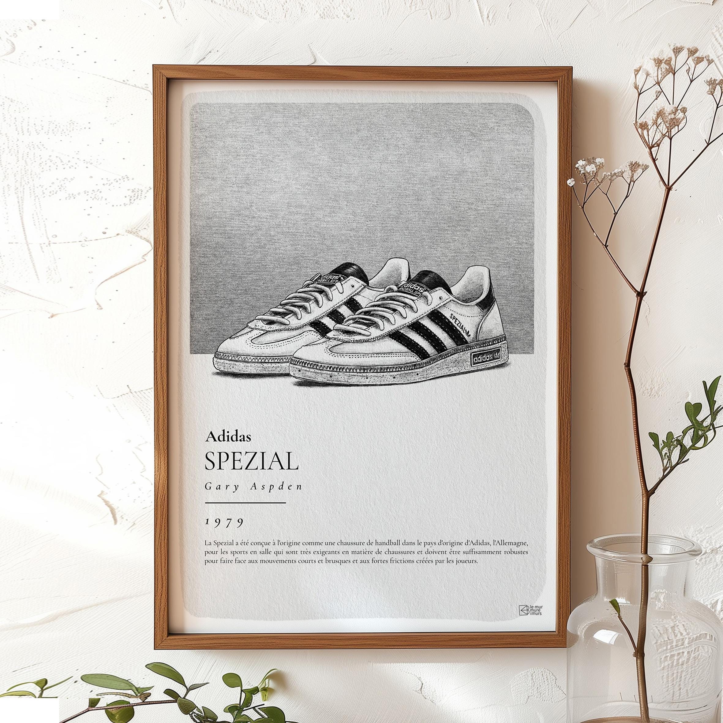 Vintage Spezial Sneakers Poster for a Magnificent Wall Decoration in Your Living Room for Sneakers Deco Enthusiasts Etsy