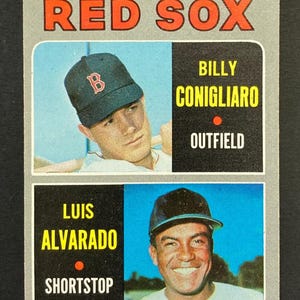 1970 Rookie Stars, Boston Red Sox, 1970 Topps #317, EX-EXMT.