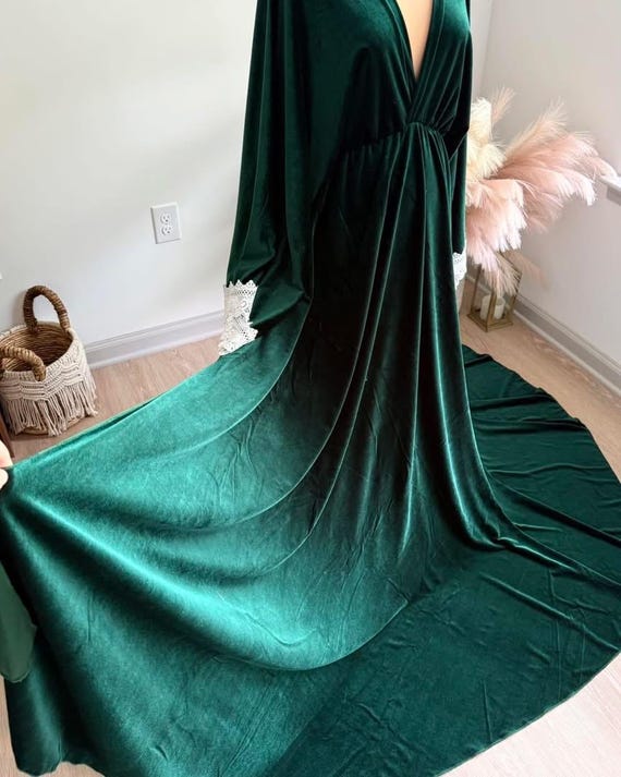 Hunter Green Velvet Dress: Maternity Photo Shoot, Baby Shower, Christmas Dress - Etsy Hunter Green Velvet Dress: Maternity Photo Shoot, Baby Shower, Christmas Dress - Etsy
